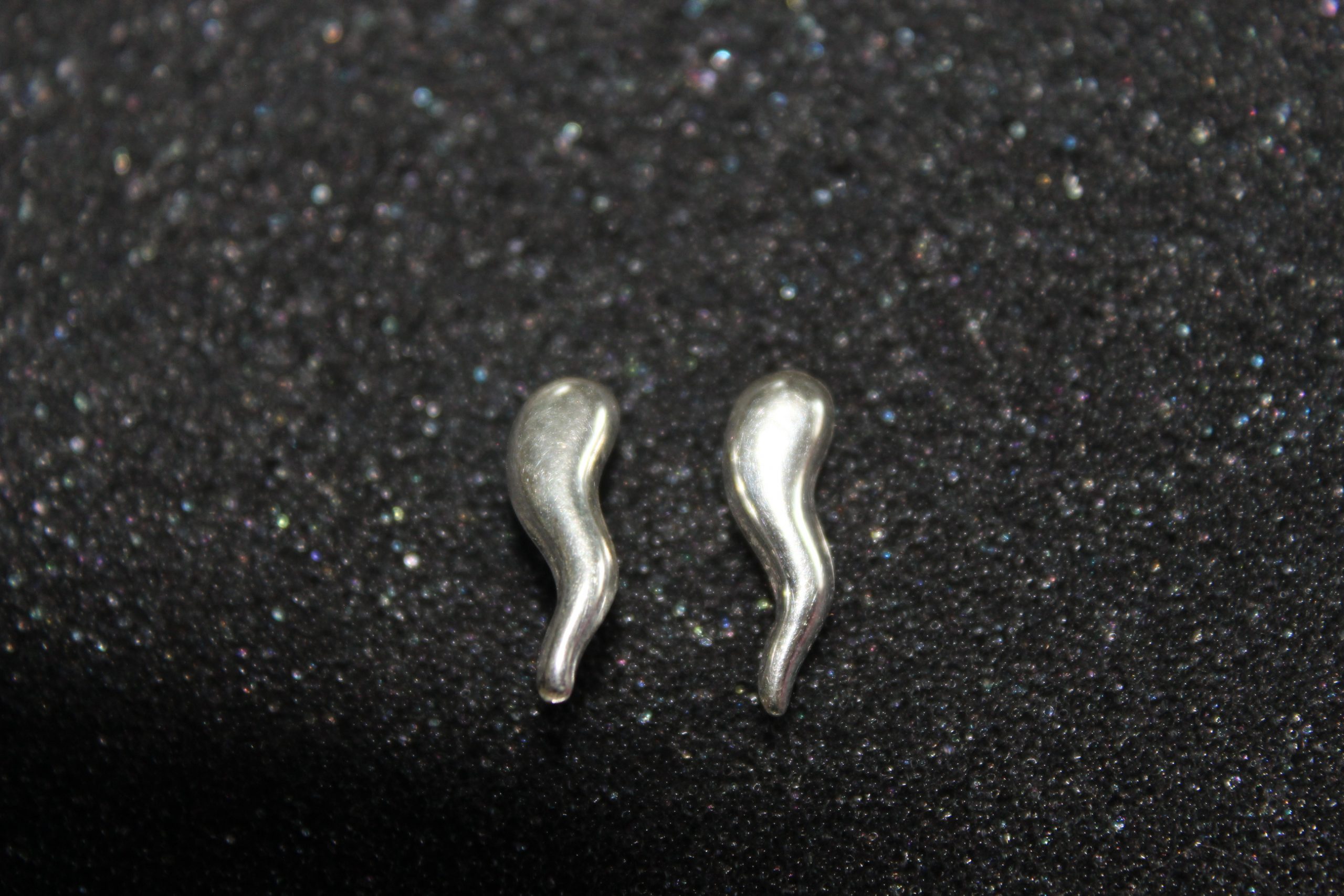 Silver Bolt Earrings