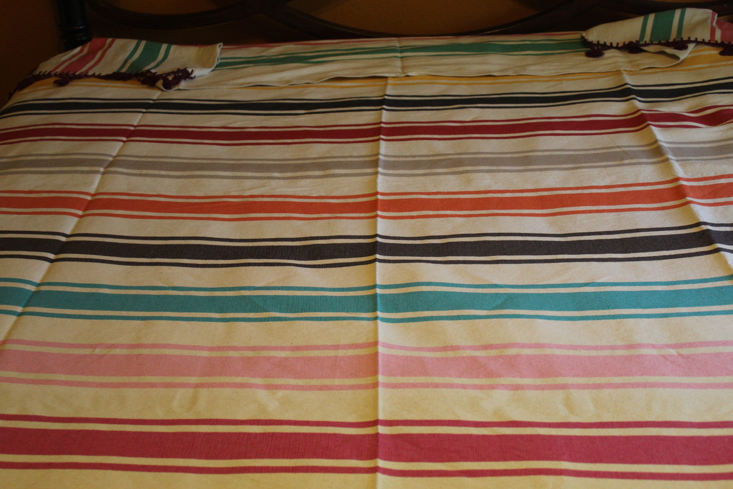 Multi Color Bedspread